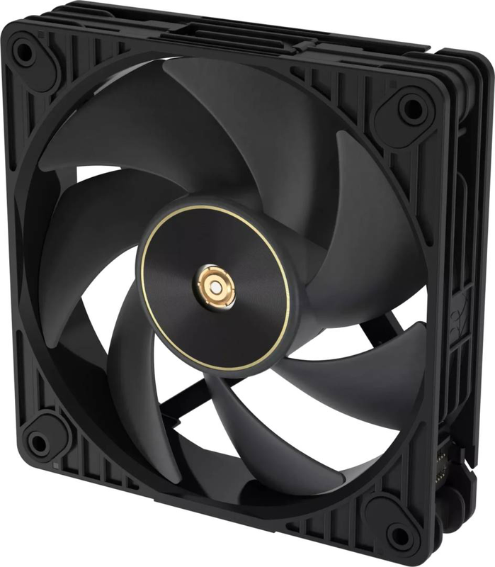 Asus proart pf120 pwm case fan 120mm single pack black daisy-chain lcp blade fdb bearing 3000rpm-null