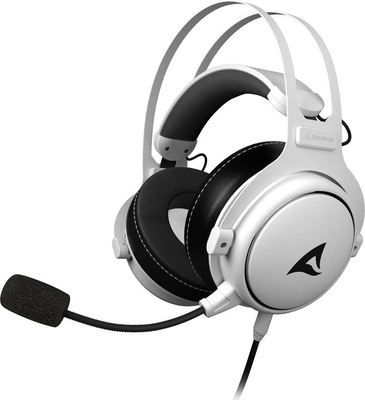 Sharkoon skiller sgh50 white headphones 3.5mm jac / for ps4, PS5, xbox series x, , medium