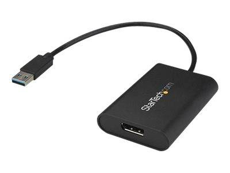 Startech.com USB to displayport adapter / USB 3.0 / 4k 30hz / external video adapter / mct t6-688l / USB 3.0 / displayport / black, , medium-null
