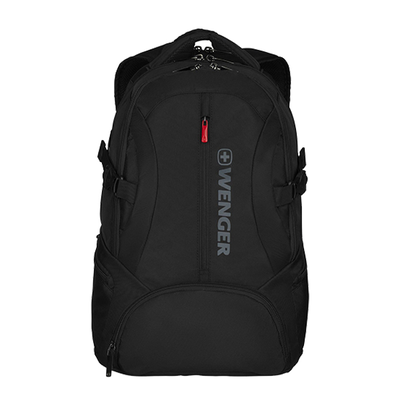 Wenger, transit 16"/40 cm deluxe laptop backpack, black (r), , medium