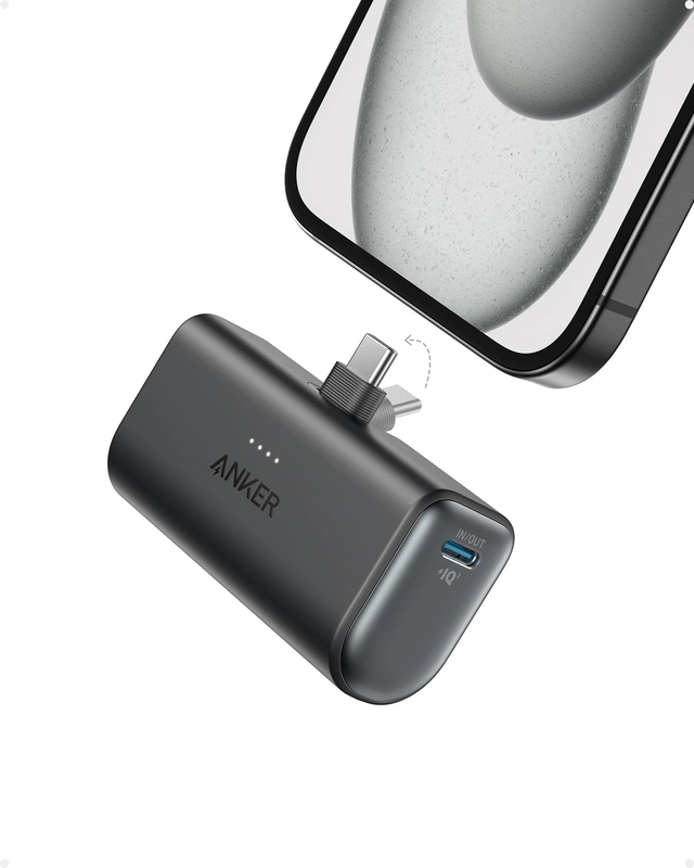 Anker nano power bank (22.5W, built-in USB-C connector), , medium-null