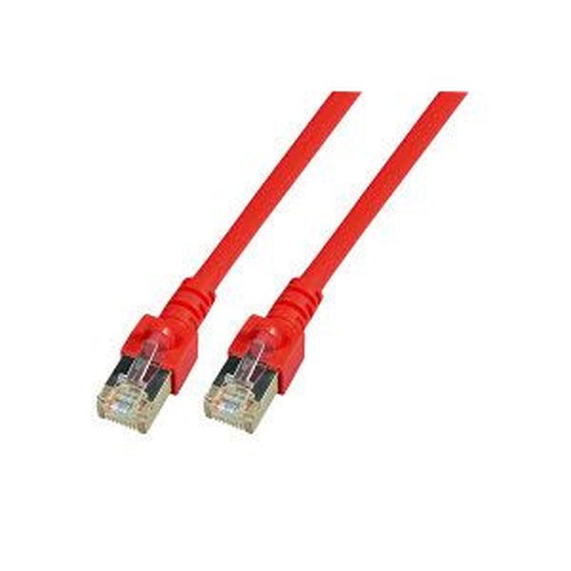 Efb-elektronik ecolan / patch cable / rj-45 (m) to rj-45 (m) / 1 m / sftp / cat 5e / molded / red-null