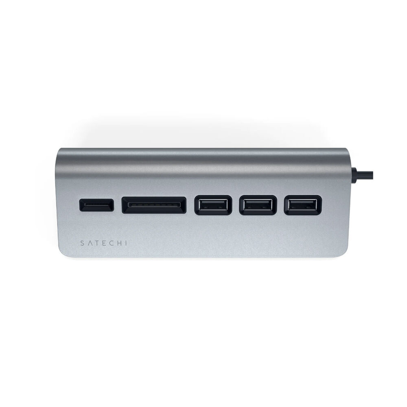 USB-c hub grey, , medium-null