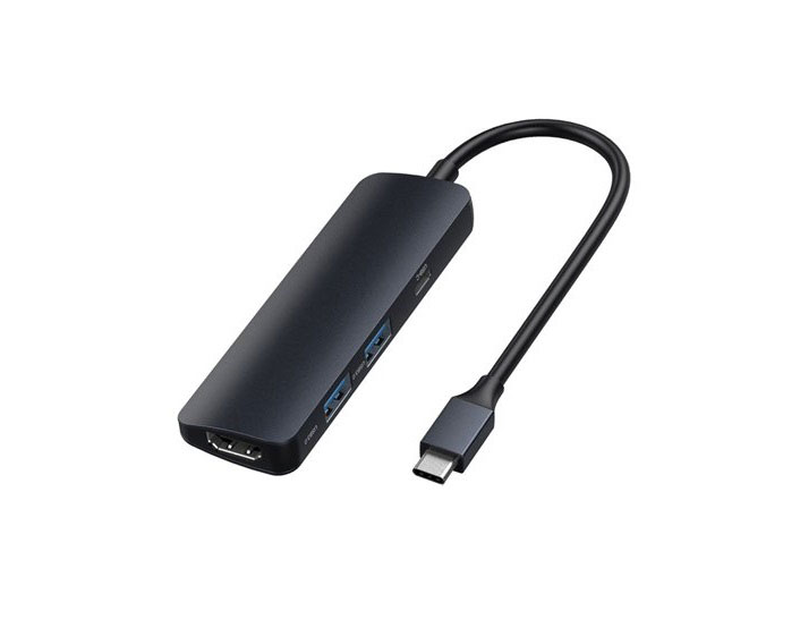 Devia leopard Type-C to HDMI USB 3.0*2 + pd 4-in-1 hub, , medium-null