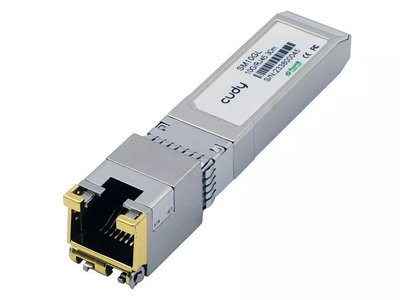 Cudy fiber sfp module sfp slot to 10GBe rj45 sm10gl, , medium