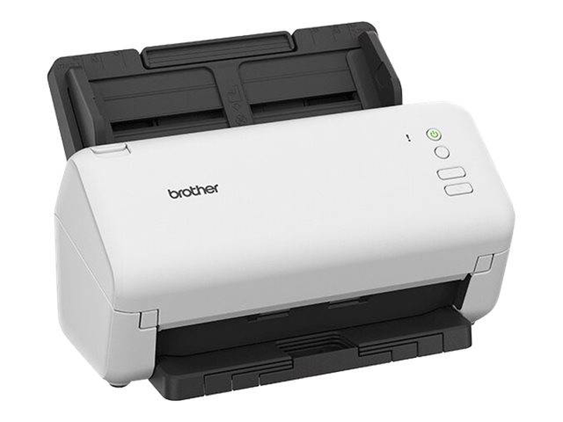 Brother ads-4100 / document scanner / dual cis / duplex / a4 / 600 dpi x 600 dpi / up to 35 ppm (mono) / up to 35 ppm (colour) / adf (60 sheets) / up to 5250 scans per day / USB 3.0, USB 2.0 (host), , medium-null