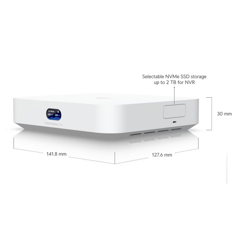 Ubiquiti unifi cloud gateway max 5x 2.5ge, 512GB nvme SSD ucg-max, , medium-null