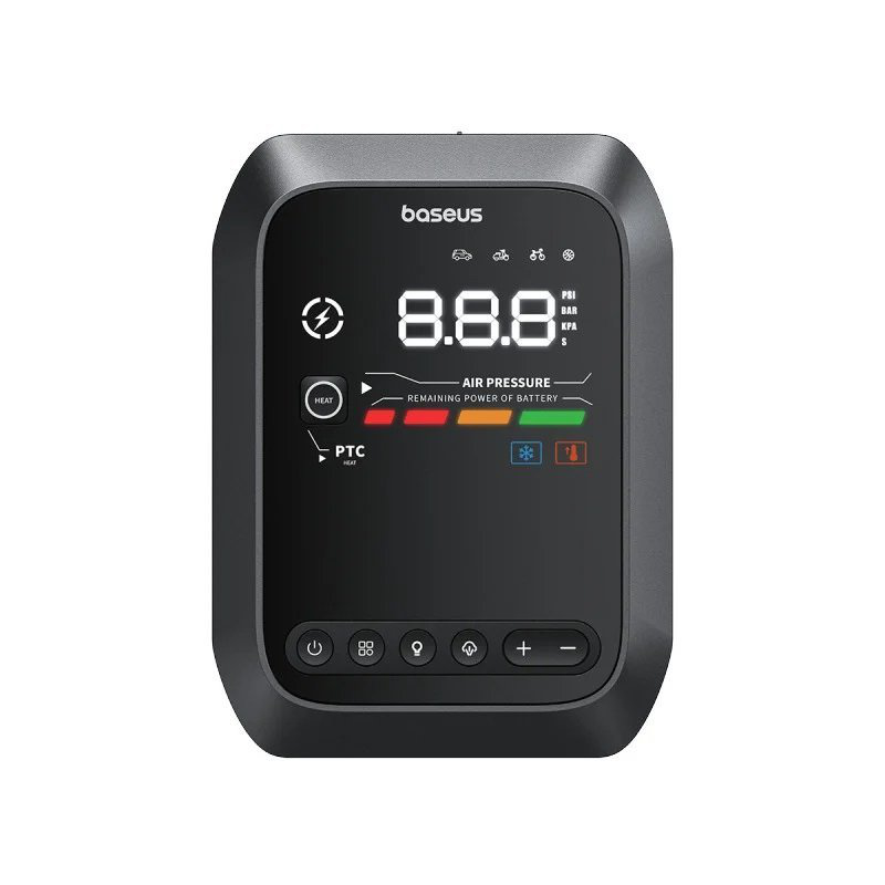 Product image: Baseus car jump start booster & powerbank + inflator 12650mAh 1200a super energy, , medium-null