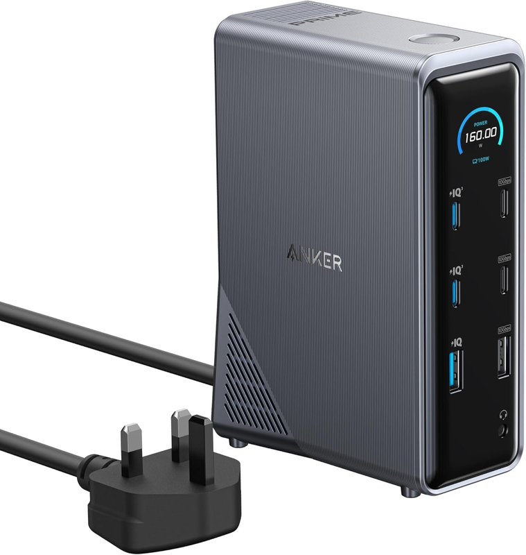 Anker prime docking station 14- in-1 160w  black, , medium-null