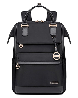 Urban edge couture women elegant laptop backpack black 15,6&Prime;, Black, medium