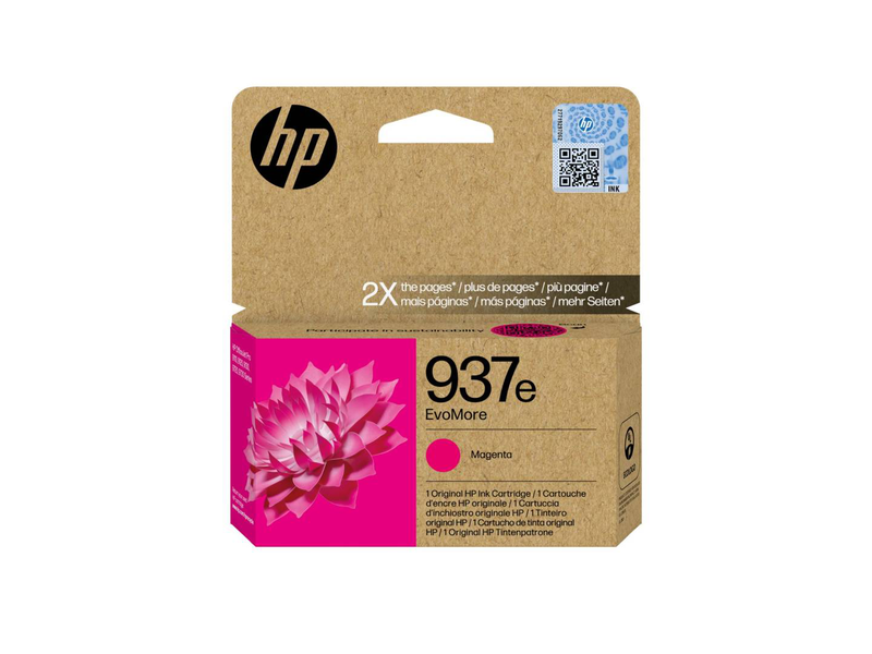 Hp 937e evomore magenta original / ink cartridge / for officejet pro 9110b, , medium-null