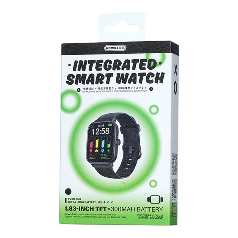 Remax smartwatch black, , medium-null