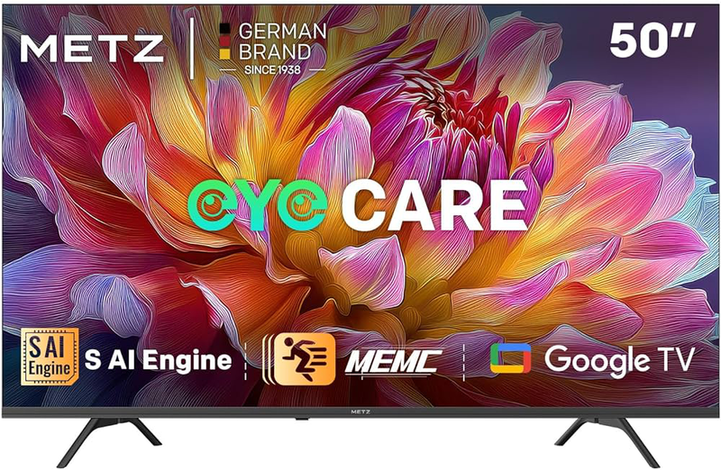 Metz 50'' 50muf7000z  4k uhd google TV  [3-years warranty]-null