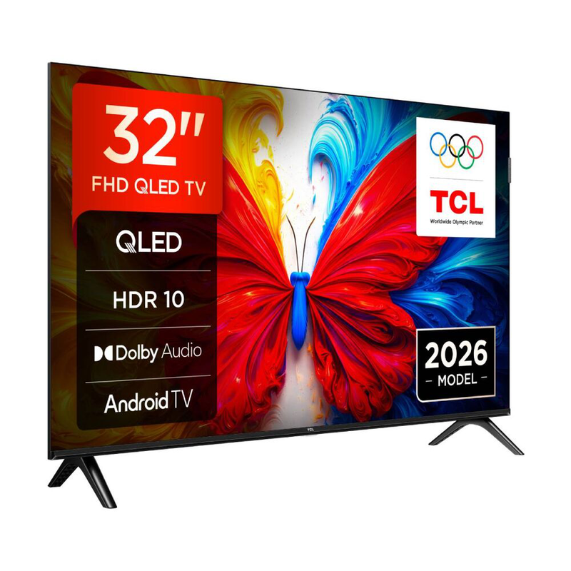 Tcl smart &tau;&eta;&lambda;&epsilon;ό&rho;&alpha;&sigma;&eta; 32" fullHD32s5l (2026)-null