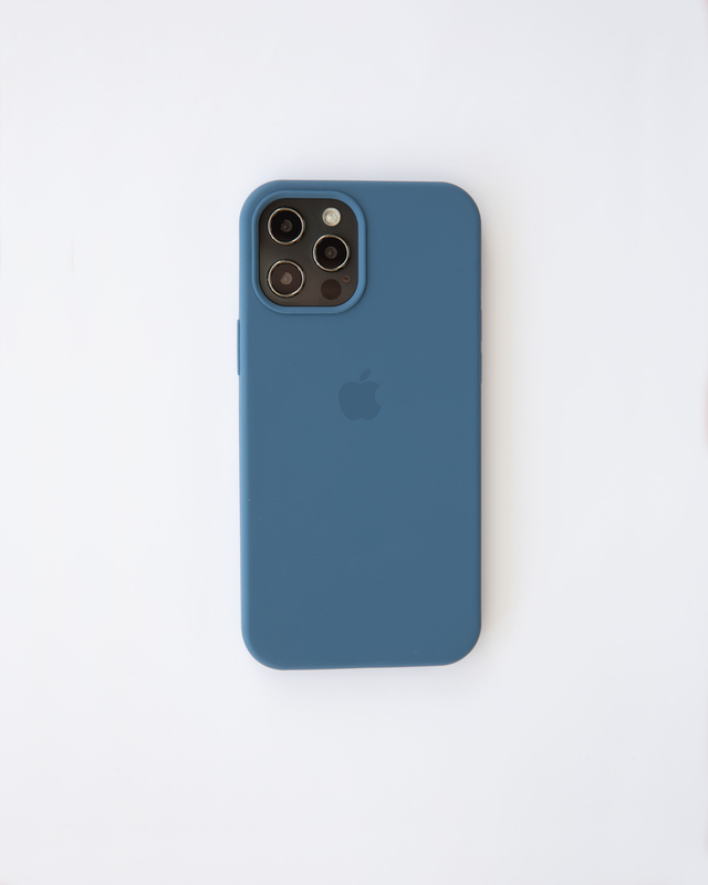 Product image: I-phone silicone case navy blue 13 pro, , medium-null