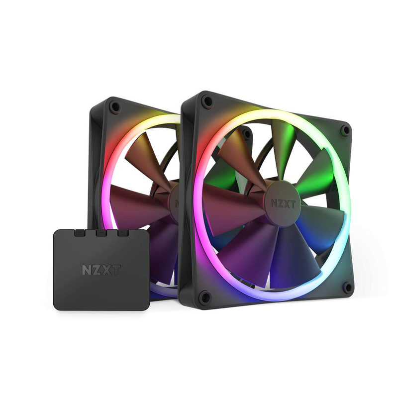 Nzxt bundle 2x f140rgb fans with controller-null