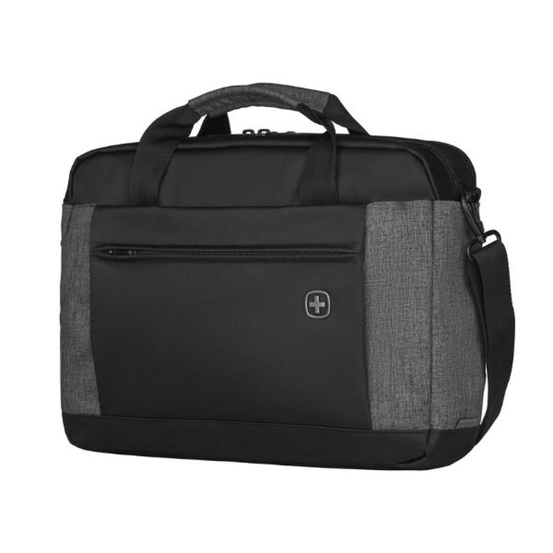 Wenger, underground laptop briefcase with tablet pocket, black ( r ), , medium image number null
