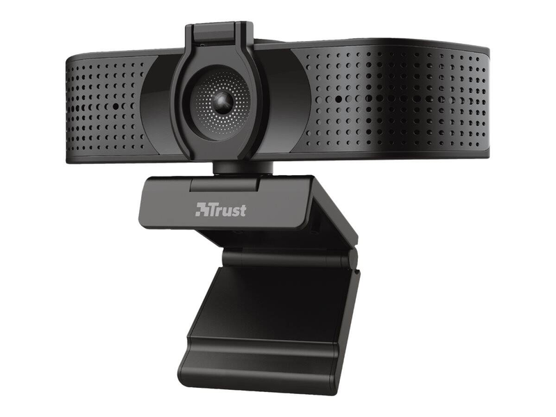 Trust teza - webcam - colour - 3840 x 2160 - 4k - fixed focal - audio - USB 2.0, , medium-null