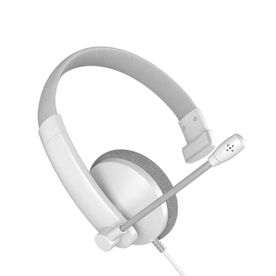 Meetion hp002 telephony wired headphone 3.5mm / white, , medium