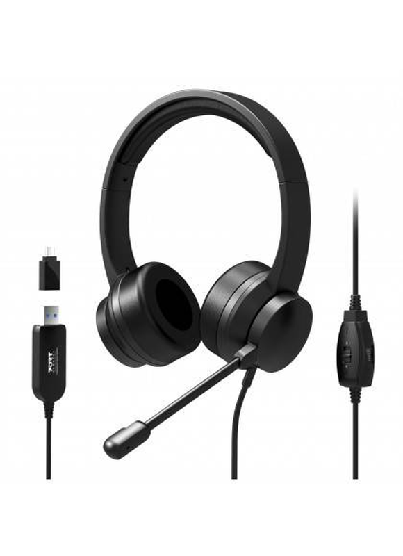 Port connect / headset / on-ear / wired / USB-a, , medium-null