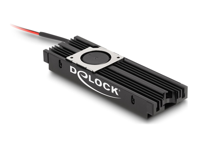 Delock / solid state drive heatsink / sata / black, , medium