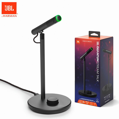 Jbl quantum stream talk condenser microphone USB-c volume knob (black), , medium