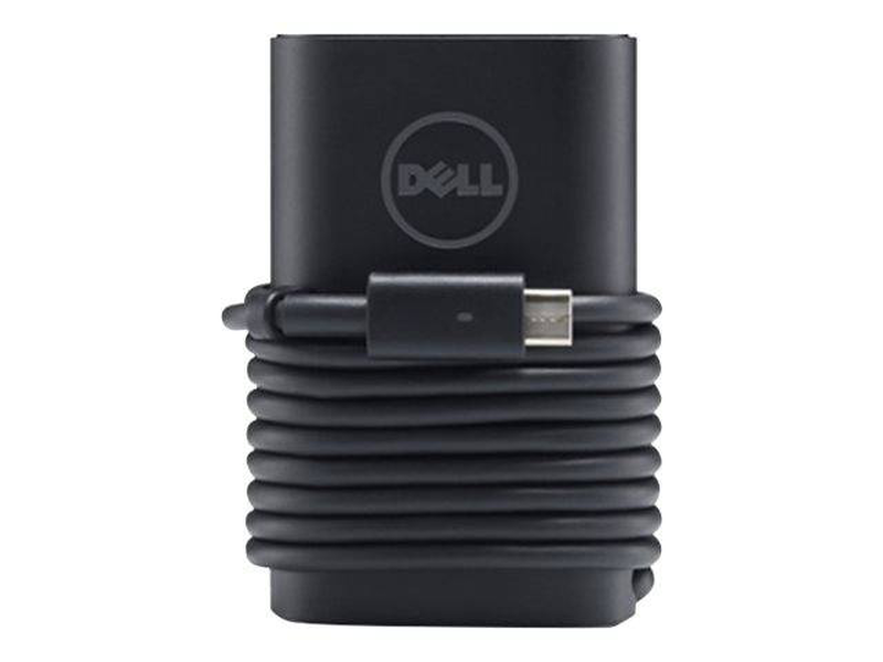 Dell 45w USB-c ac power adapter 450-akvb power delivery for latitude 2-in-1 USB-c laptops eu black-null