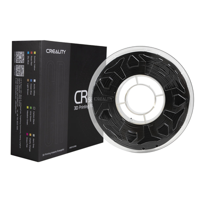 Creality cr-pla black 3d printer filament 1kg spool 1.75 mm, Black, medium