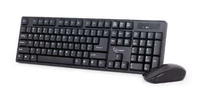 Wireless keyboard +mouse set us layout blk, , medium