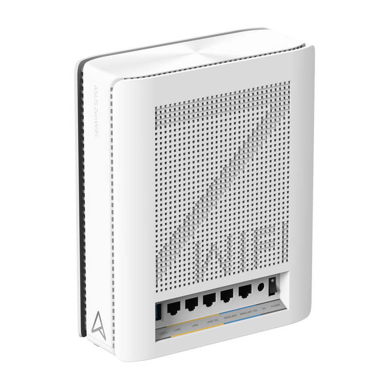 Asus zenWi-Fi bq16 quad-band Wi-Fi 7 mesh system 2-pack be25000 dual 10g 2.5G mlo aimesh 8000 sq ft black-null