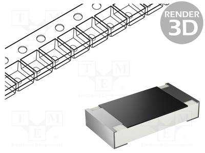 Smd1206 33k 0.25w x100p thick film resistor, , medium