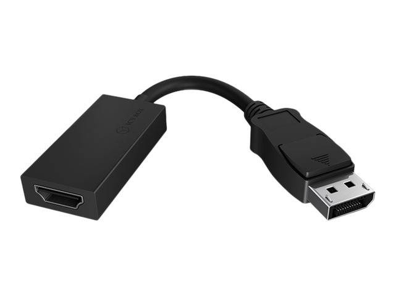 Icy box ib-ac508a / adapter / displayport male to HDMI female / black / 4k support | ib-ac508a, , medium-null