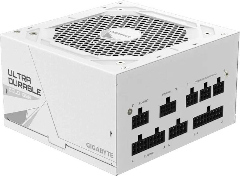 Gigabyte ud850gm pg5 white 850w gp-ud850gm pg5w atx 3.0 fully modular power supply 80 plus gold pcie 5.0-null