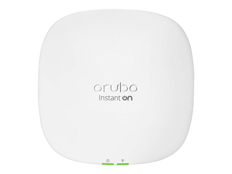 Hpe aruba instant on ap25 Wi-Fi 6 access point ax5400 dual-band 6-stream gigabit poe+ smart mesh bluetooth le-null