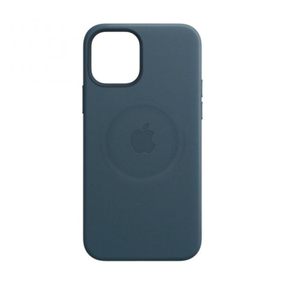 iPhone 12/12 pro leather case baltic blue with MagSafe