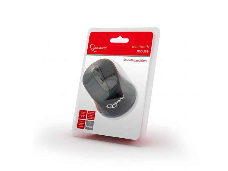 Gembird muswb2 - mouse - optical - 6 buttons - wireless - bluetooth, , medium-null