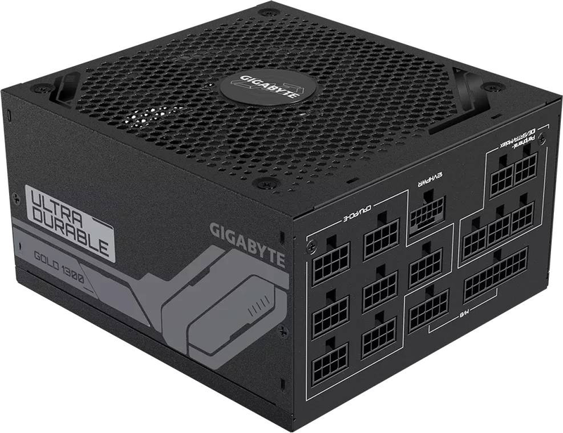Gigabyte ud1300gm pg5 1300w gp-ud1300gm pg5 atx 3.0 fully modular power supply 80 plus gold pcie 5.0 black-null