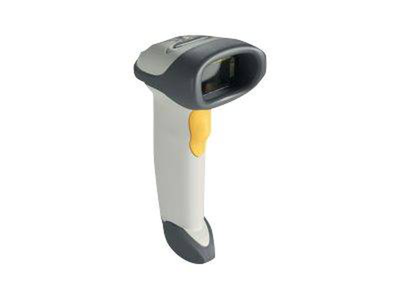 Zebra symbol ls2208 ls2208-sr20001r-ur 1d laser barcode scanner USB kit with cable and stand cash register white-null