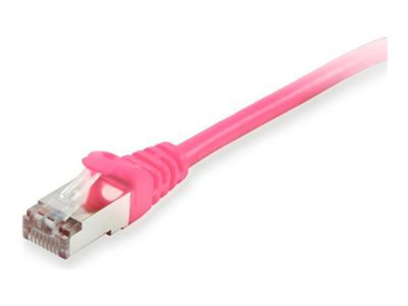 Equip patch cable cat 6 s/ftp | 15 cm | pink-null