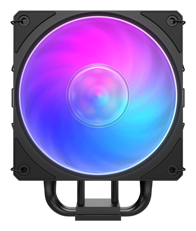 Cooler master hyper 212 3dhp black argb may-t2hp-217pa-r1 single-tower CPU cooler 230w 120mm argb mobius fan intel AMD-null