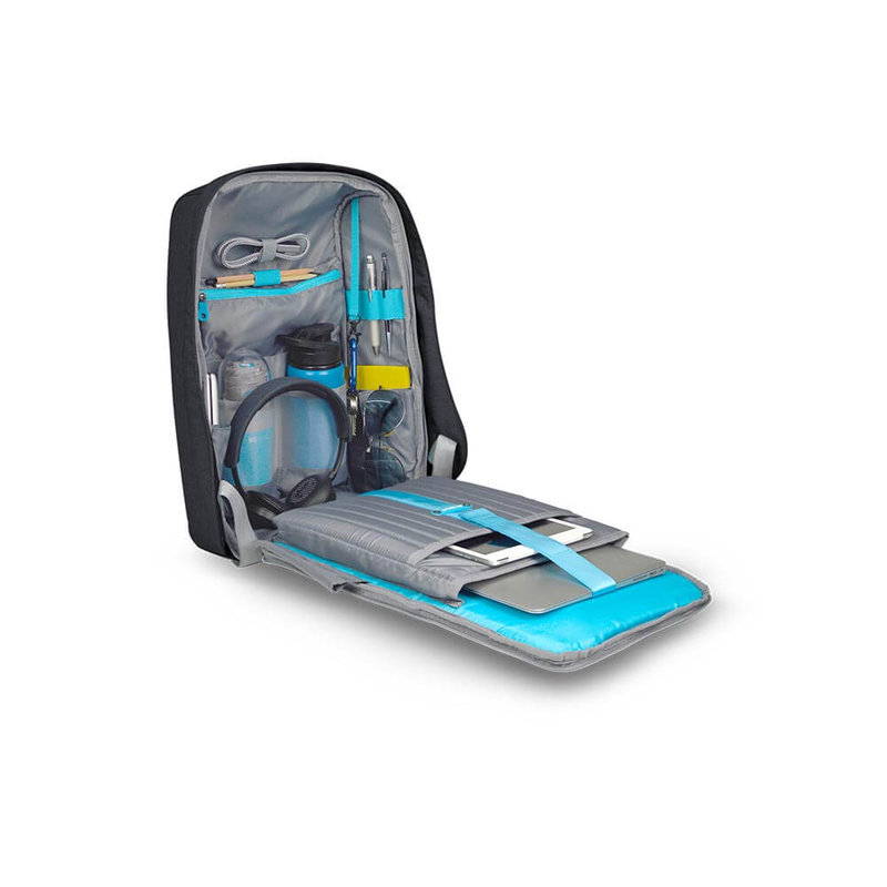 Product image: Bg berlin - metrobag, anti-theft laptop backpack, 17 inch, black-null