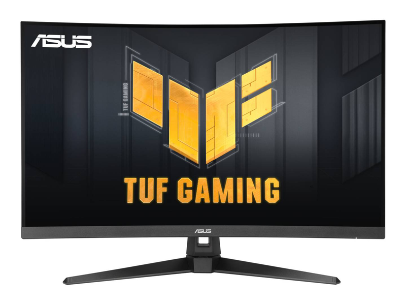Asus tuf gaming vg27wq3b 27" fast va curved qhd 2560x1440 180hz 1ms hdr10 freesync gaming monitor 2xhdmi dp speakers black-null