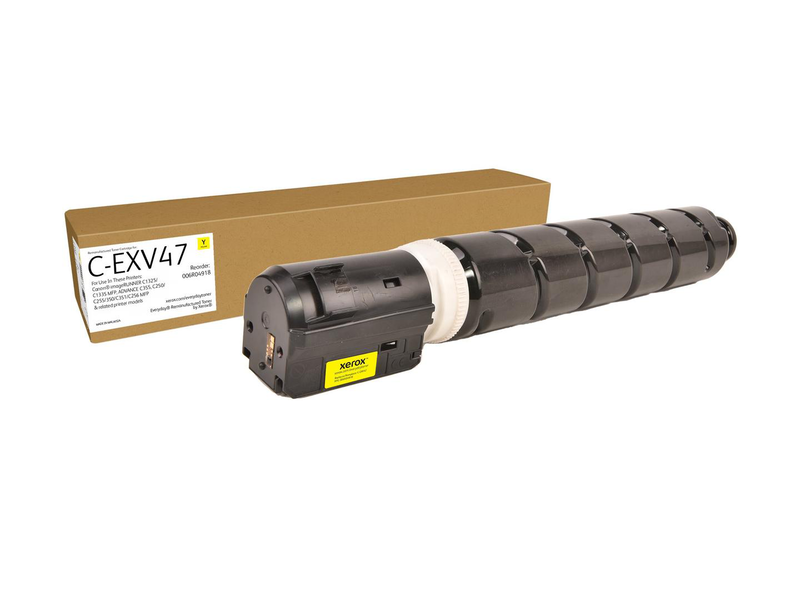 Everyday / yellow / compatible / remanufactured / toner cartridge (alternative for: canon 8519b002, canon c-exv47) / green world alliance return programme, , medium-null