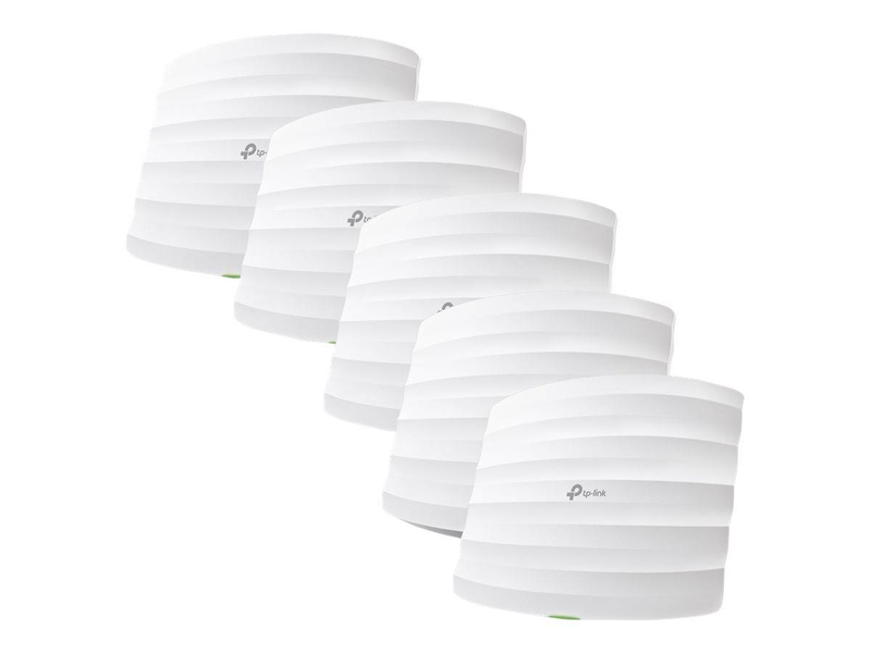Tp-link omada eap245 Wi-Fi 5 ac1750 access point 5-pack, 3x3 mimo, gigabit poe, omada cloud managed, white-null
