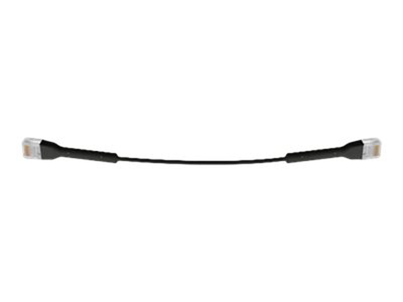 Ubiquiti unifi - patch cable - rj-45 (m) to rj-45 (m) - 2 m - 3 mm - cat 6 - booted - black-null