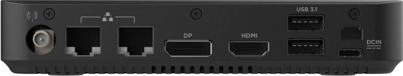 Zotac zbox edge mi648 barebone mini pc Intel Core i5-1340p iris xe ddr5 thunderbolt 4 Wi-Fi 6 no ram no SSD no os black-null