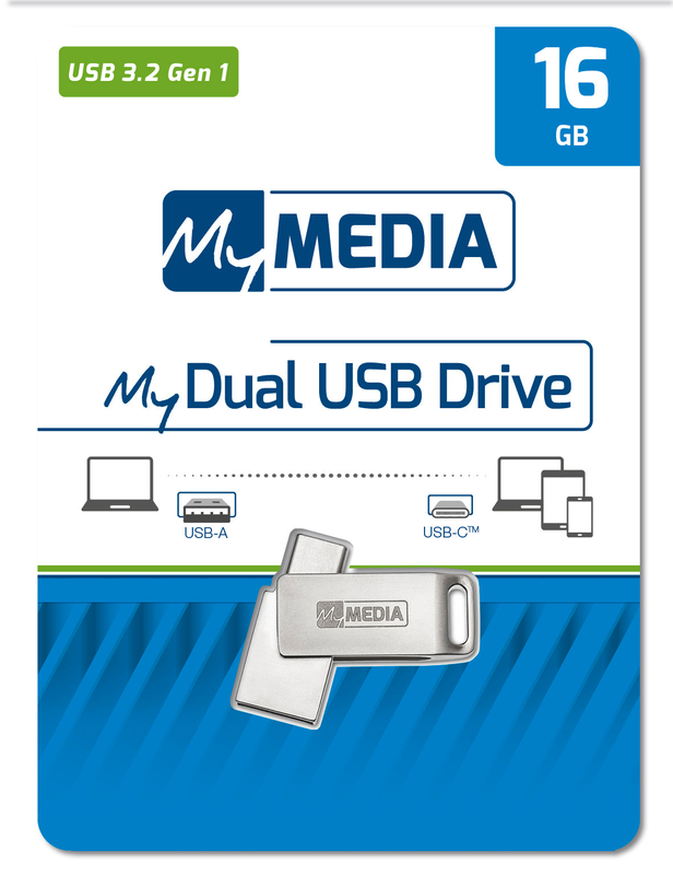 Mymedia USB 16GB mydual USB 3/USB c-null
