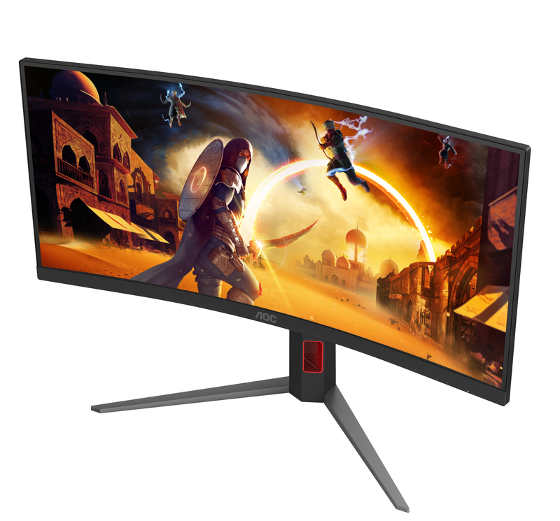 Aoc cu34g4 34" curved gaming monitor-null