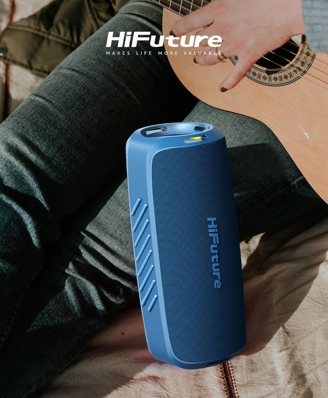 Hifuture portable bt speaker gravity ipx7 45w blue, , medium-null