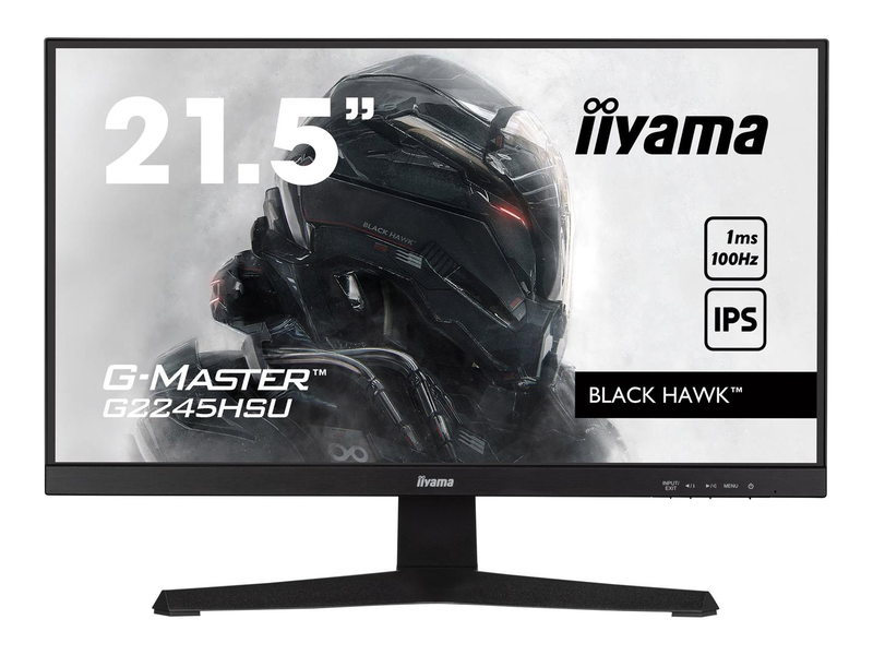 Iiyama g-master g2245hsu-b2 black hawk 21.5" full HD 1920&times;1080 ips gaming monitor 100hz, , medium-null